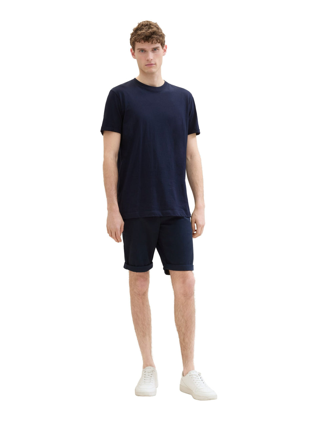 slim chino shorts - Blue