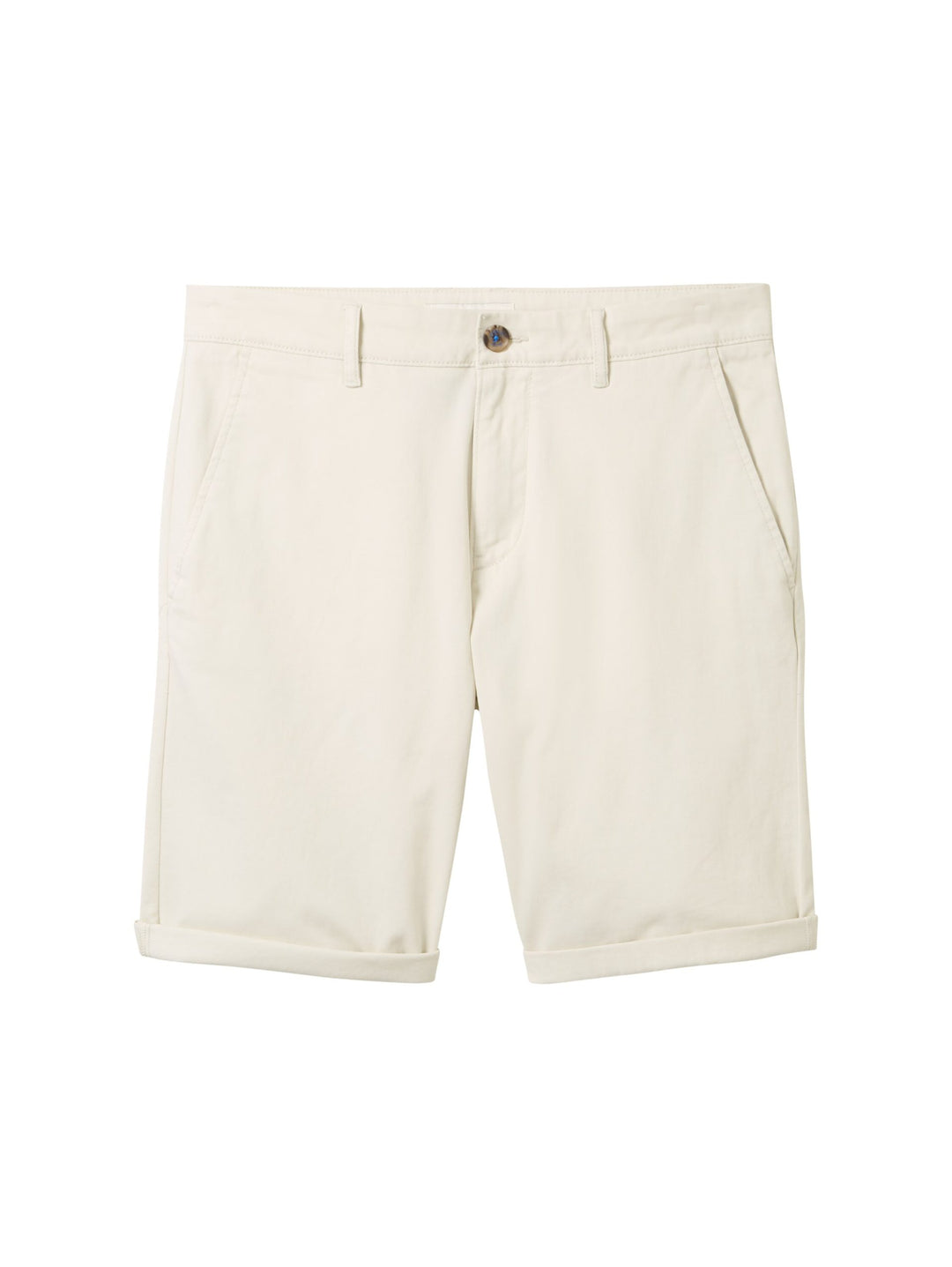 slim chino shorts - White