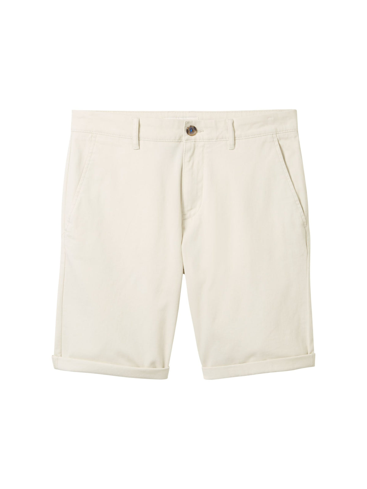 slim chino shorts - White