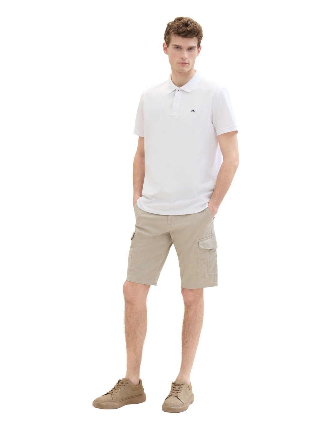 Regular cargo shorts - Brown