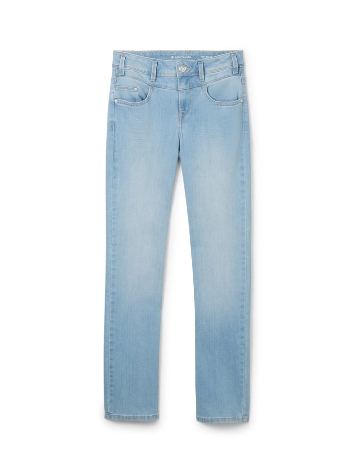 TTALEXA straight jeans with recycled polyester - Blue