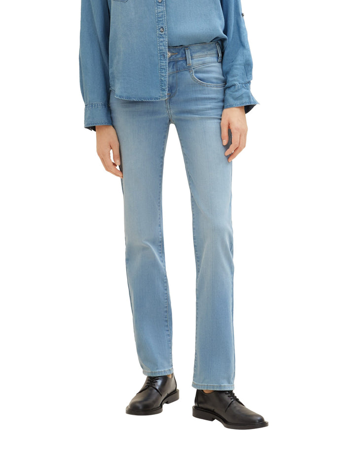 TTALEXA straight jeans with recycled polyester - Blue