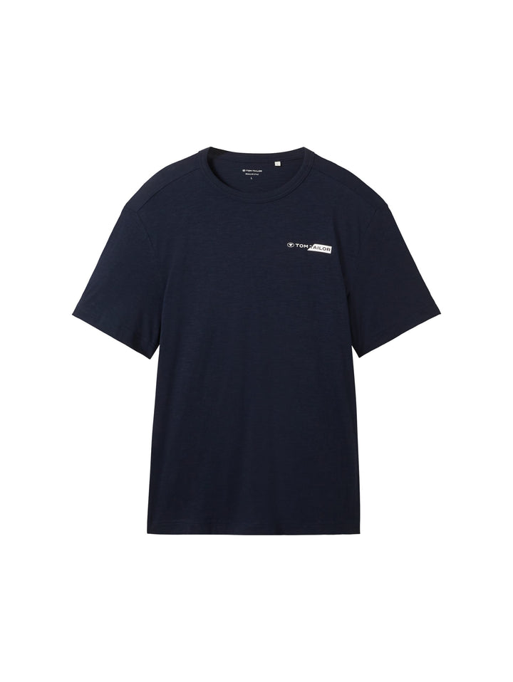 T-shirt with a logo print - Blue