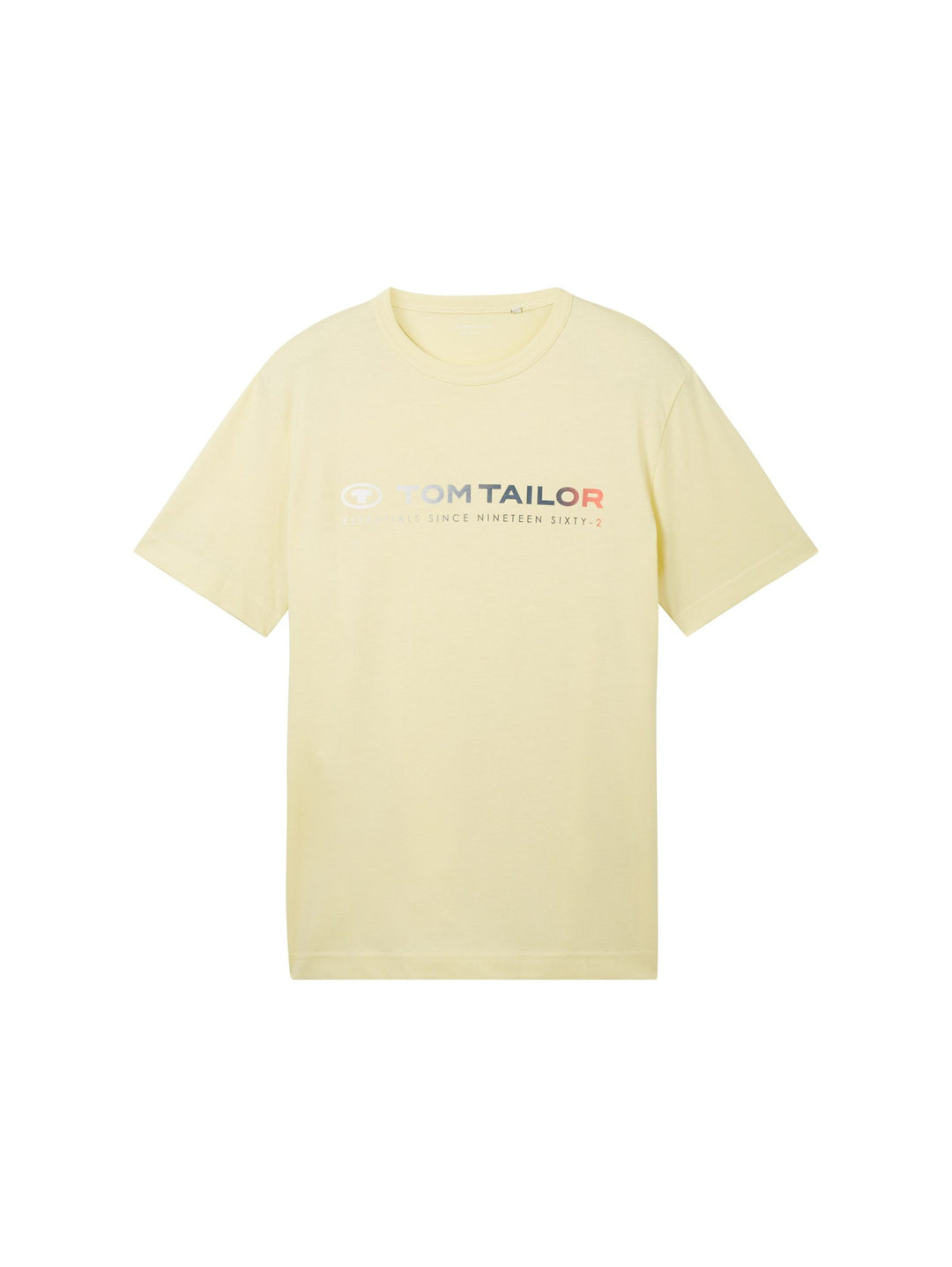 T-shirt with a logo print - Yellow