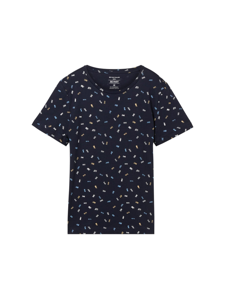 T-shirt with a print - Blue