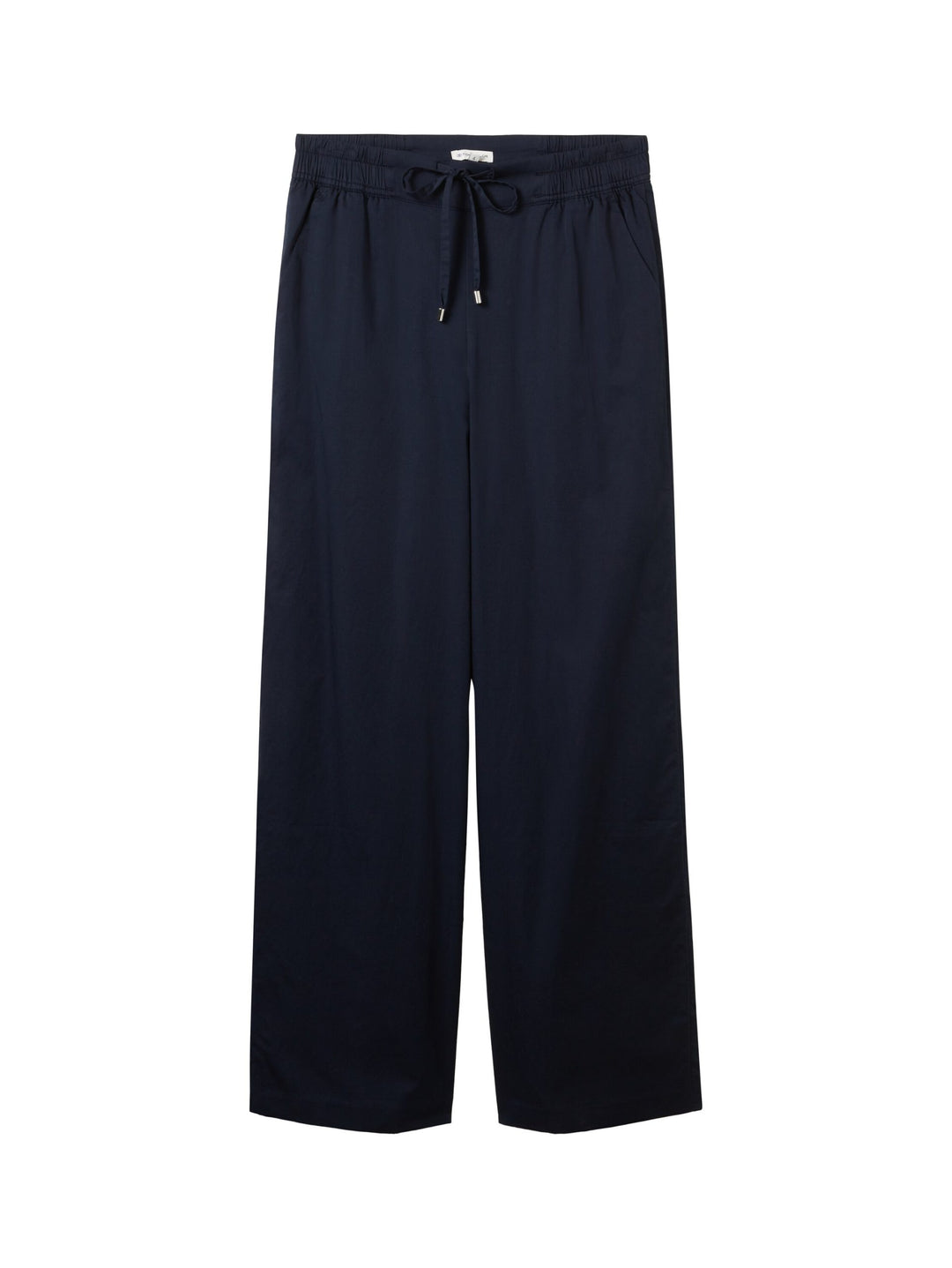 Loose Fit Wide Leg Pants - Blue