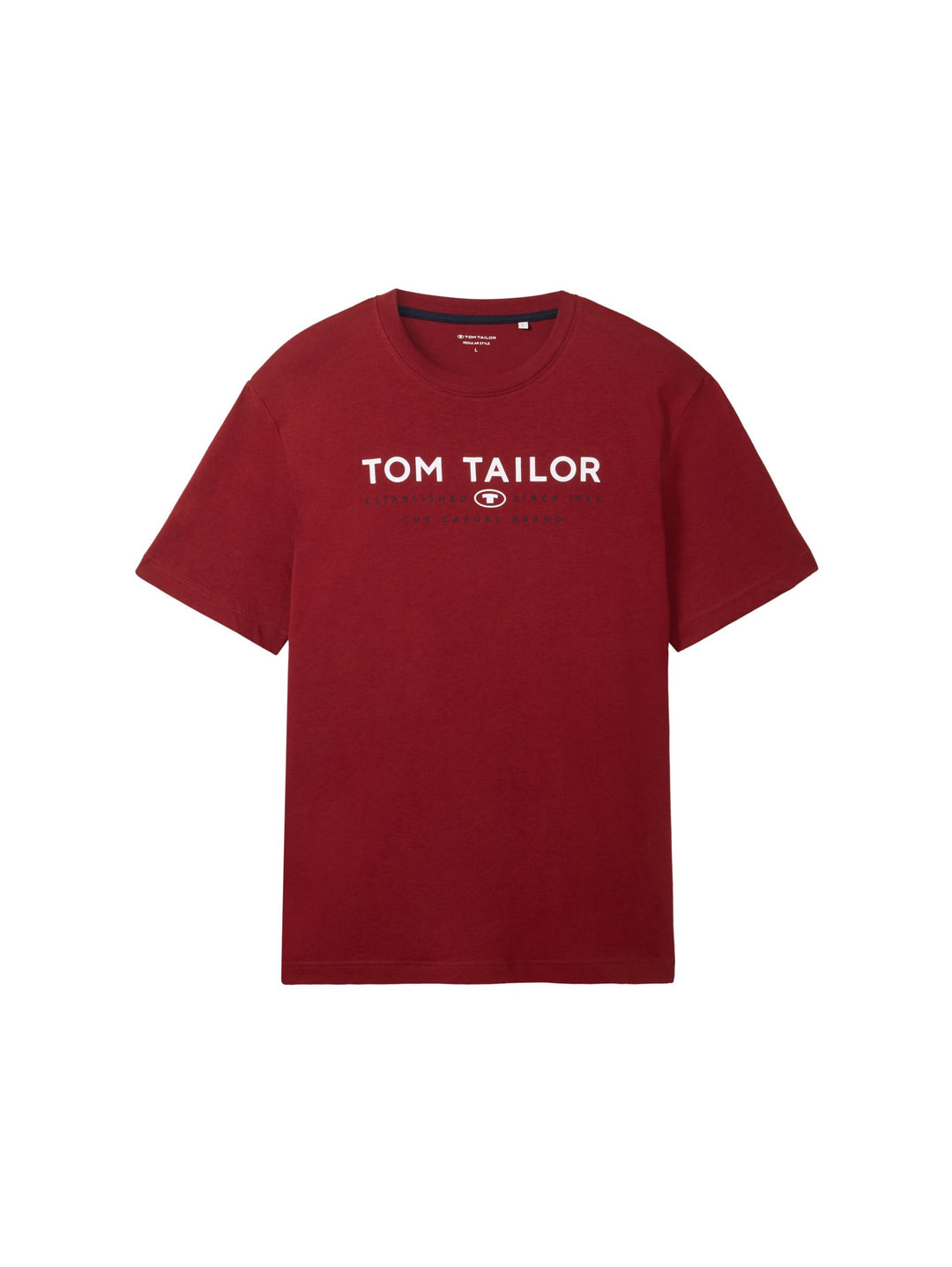 T-Shirt With Print - Red