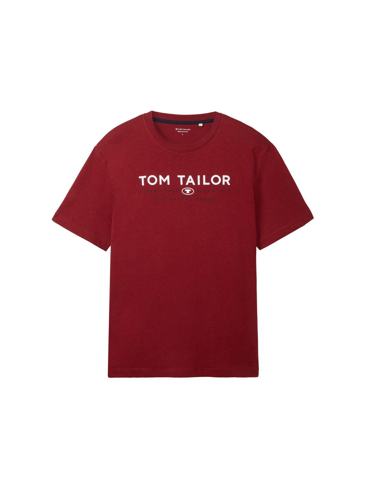 T-Shirt With Print - Red