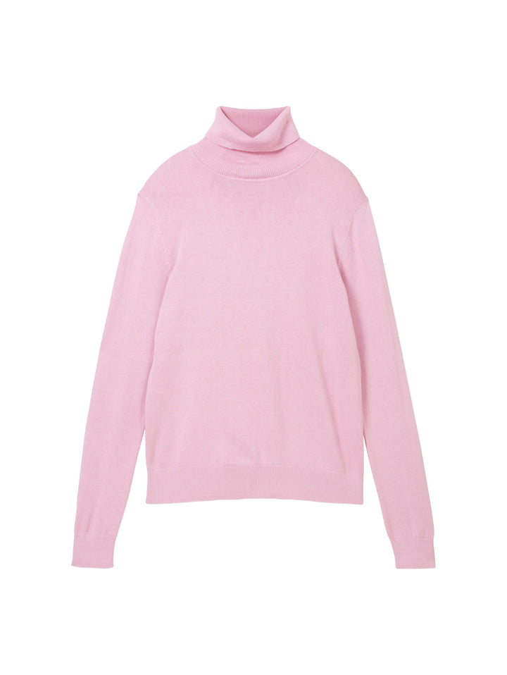 Knit Basic Turtleneck - Violet