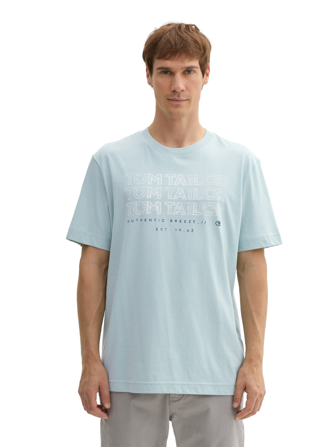 T-Shirt With Print - Blue