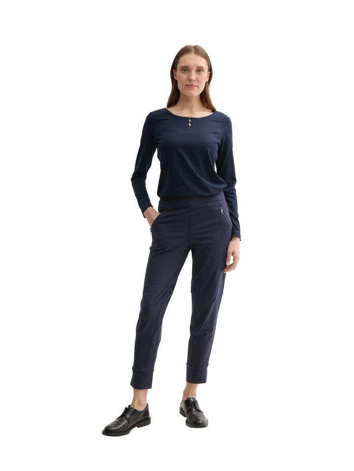 Loose Fit Pants - Blue