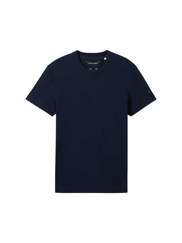 Fitted Smart Basic T-Shirt - Sky Blue