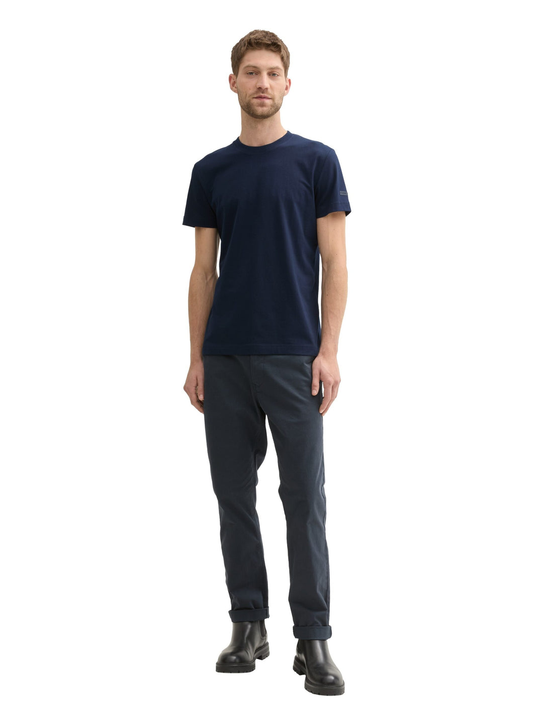 Fitted Smart Basic T-Shirt - Sky Blue