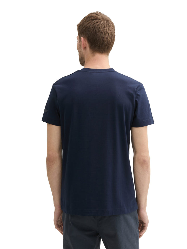 Fitted Smart Basic T-Shirt - Sky Blue