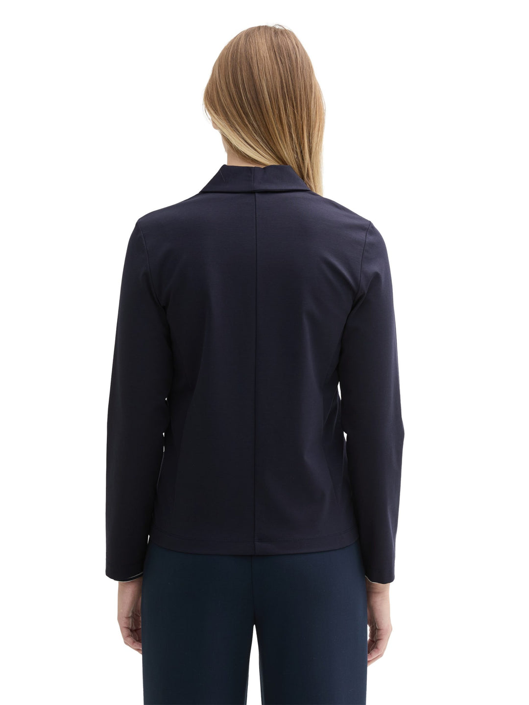 Easy Solid Blazer - Blue