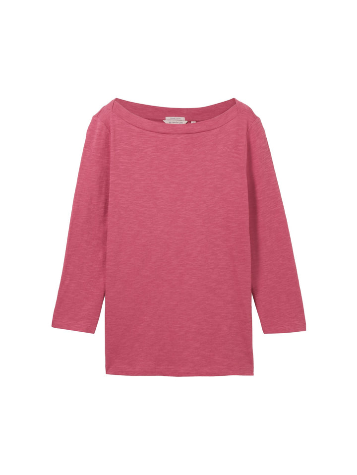 Tshirt Basic Slub - Pink
