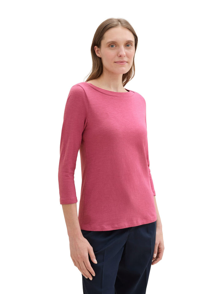 Tshirt Basic Slub - Pink