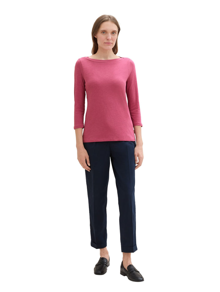 Tshirt Basic Slub - Pink