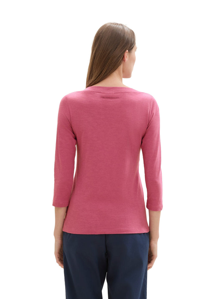 Tshirt Basic Slub - Pink