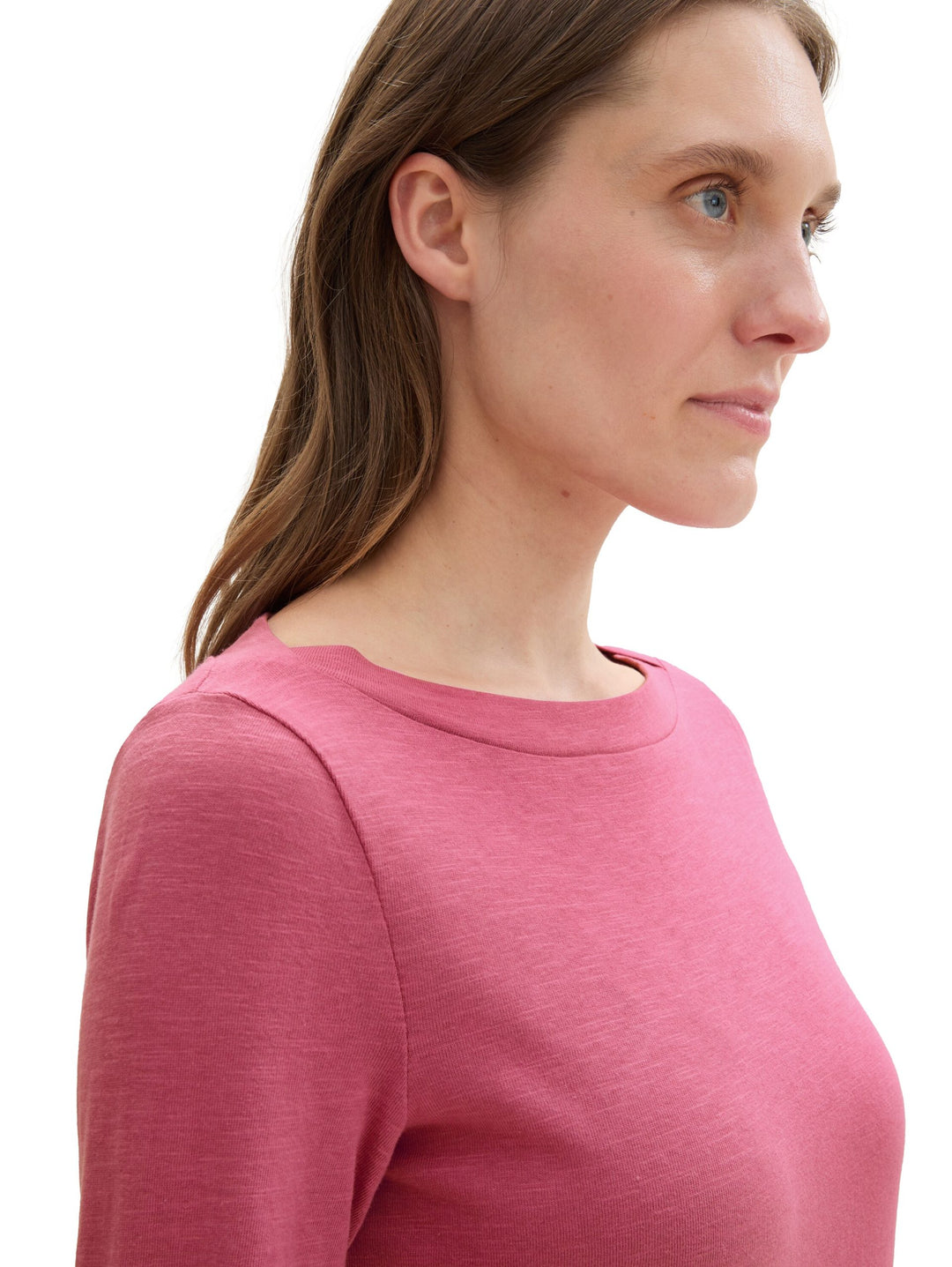 Tshirt Basic Slub - Pink