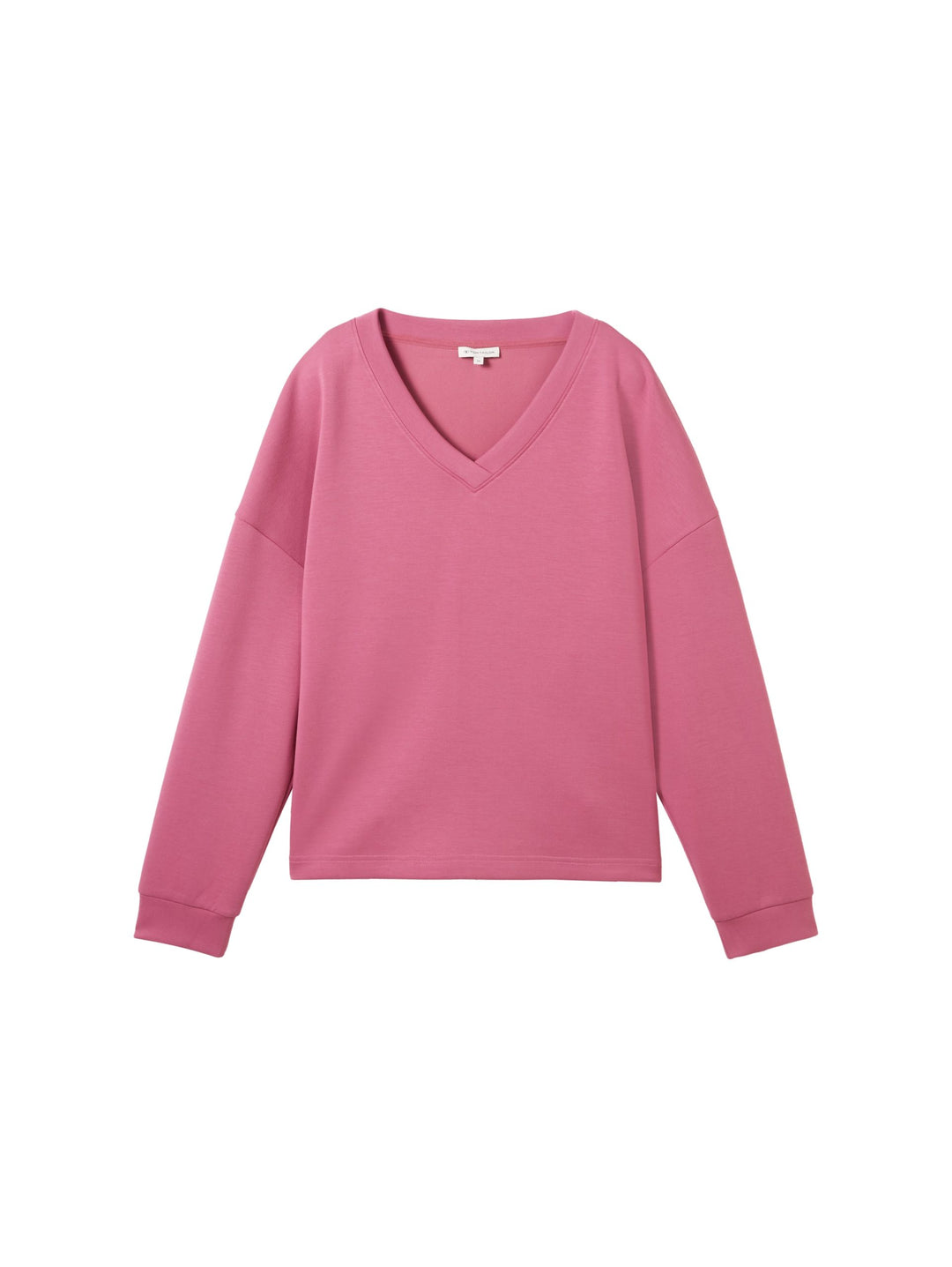 Sweatshirt Scuba V-Neck - Pink