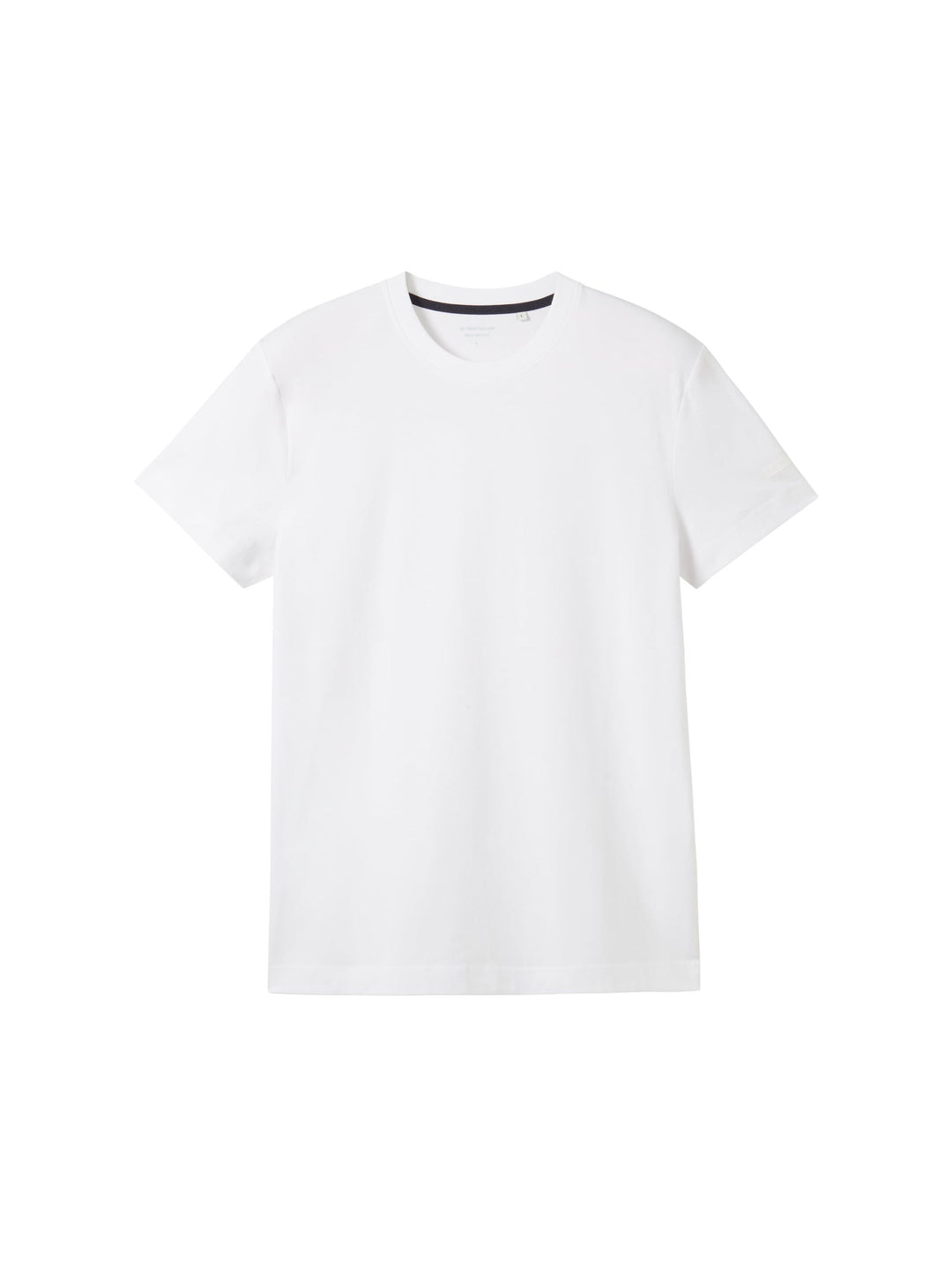 Fitted Smart Basic T-Shirt - White