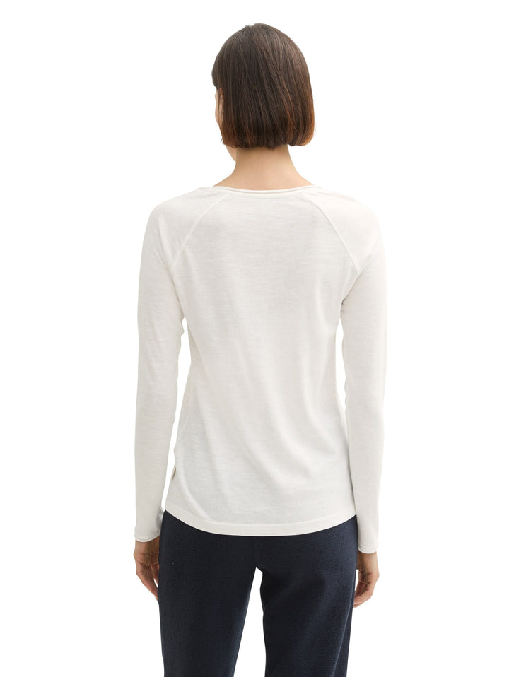 T-Shirt Raglan Sleeve - White