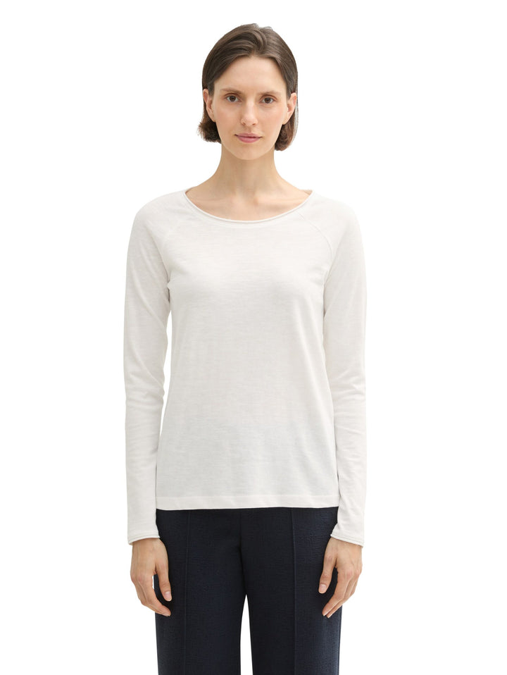 T-Shirt Raglan Sleeve - White