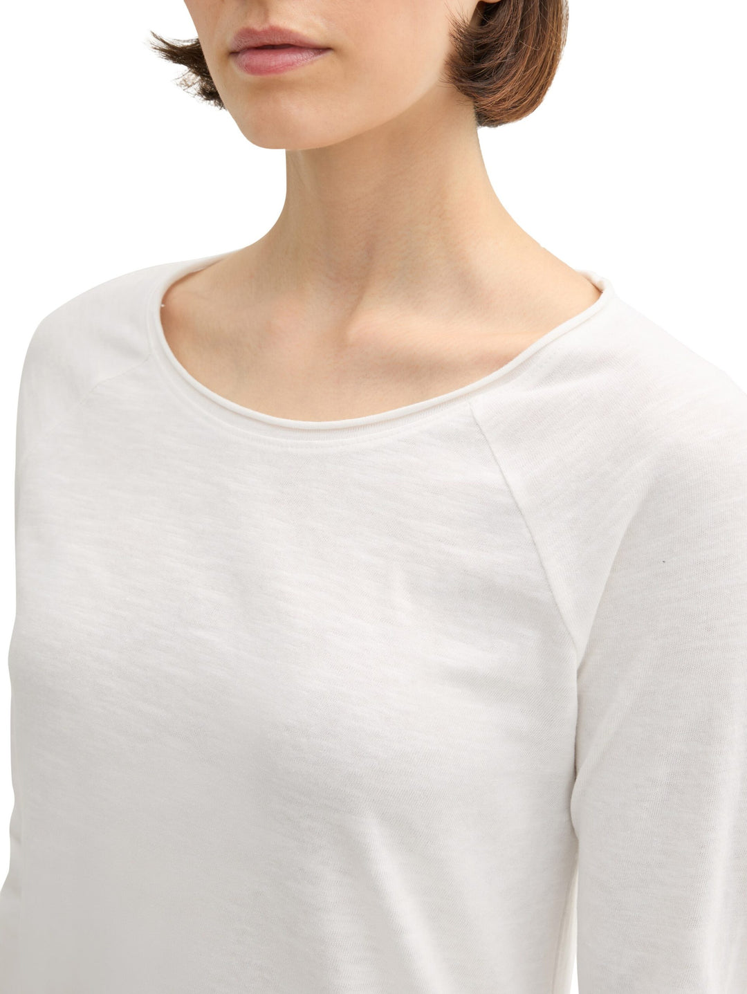 T-Shirt Raglan Sleeve - White