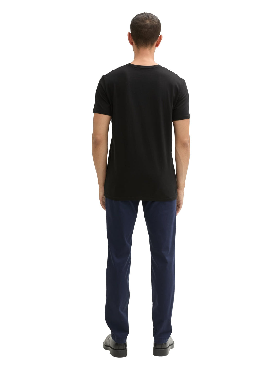 Slim Soft Chino With Belt - Blue