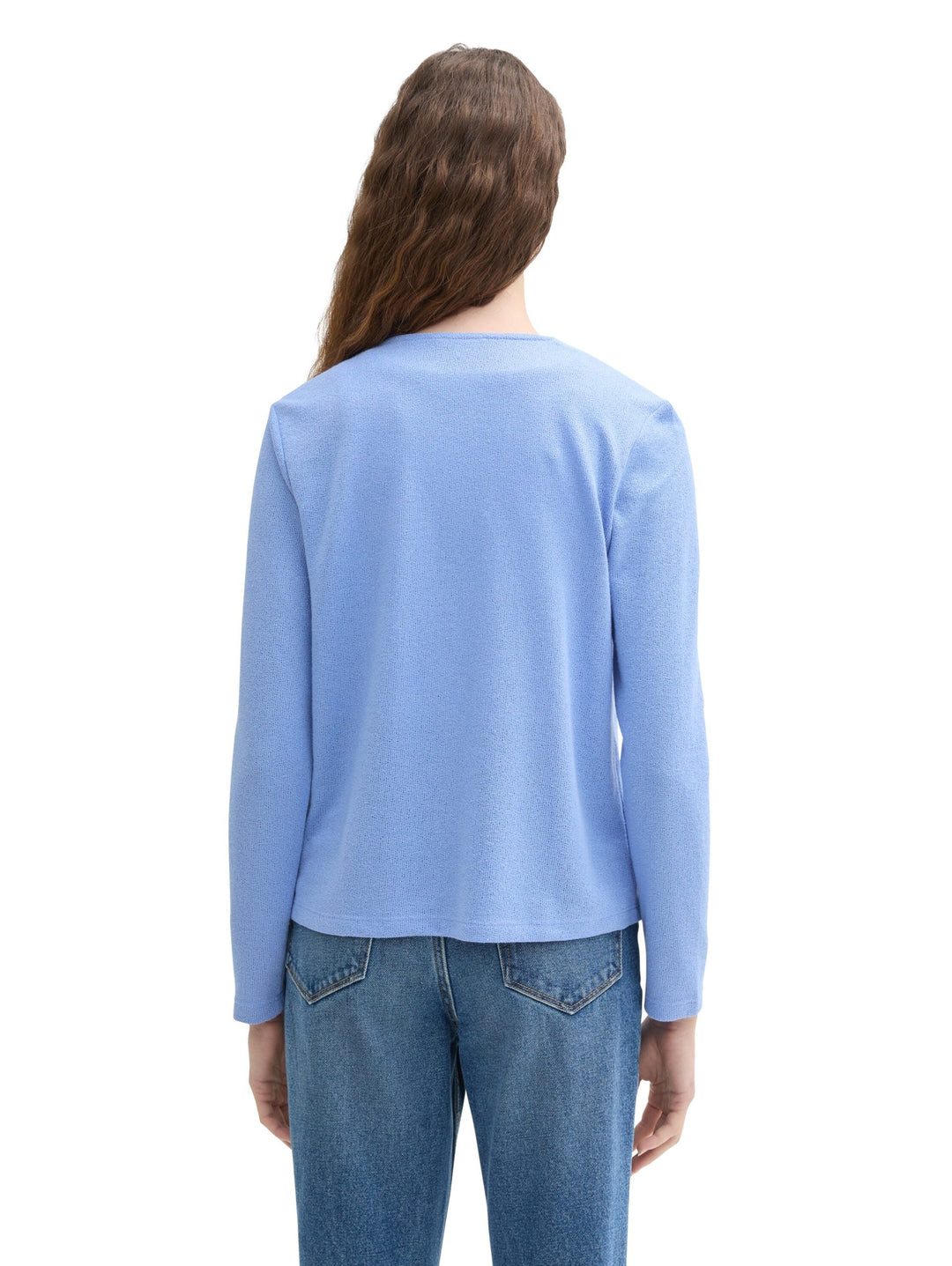 T-Shirt Cardigan - Blue