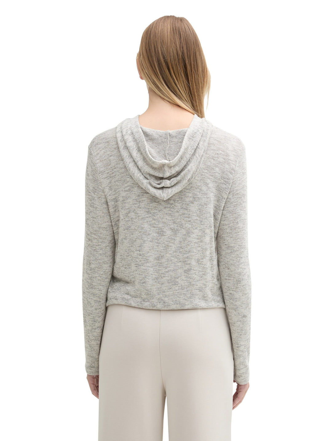T-Shirt Moulinee Hood - White