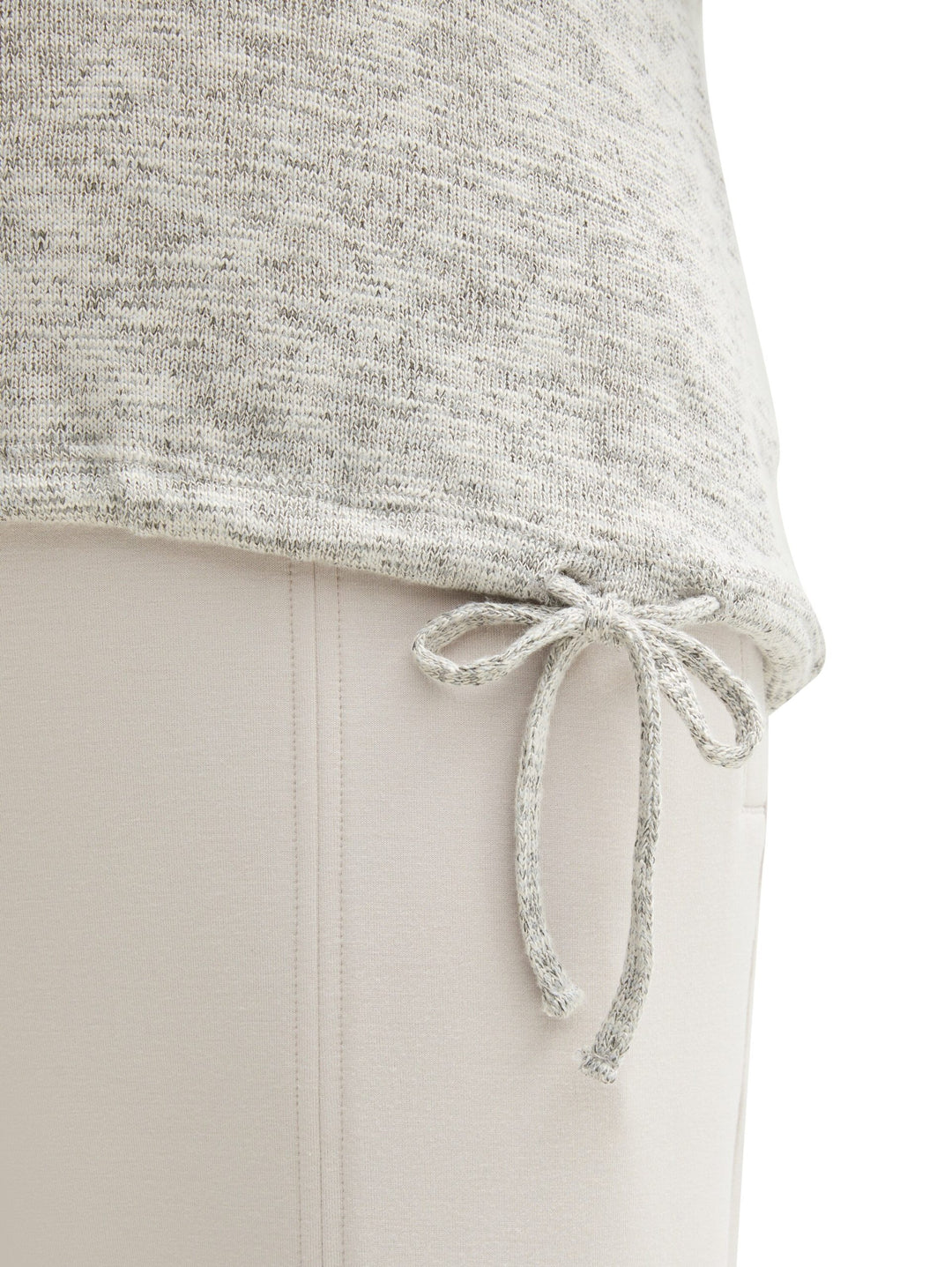 T-Shirt Moulinee Hood - White