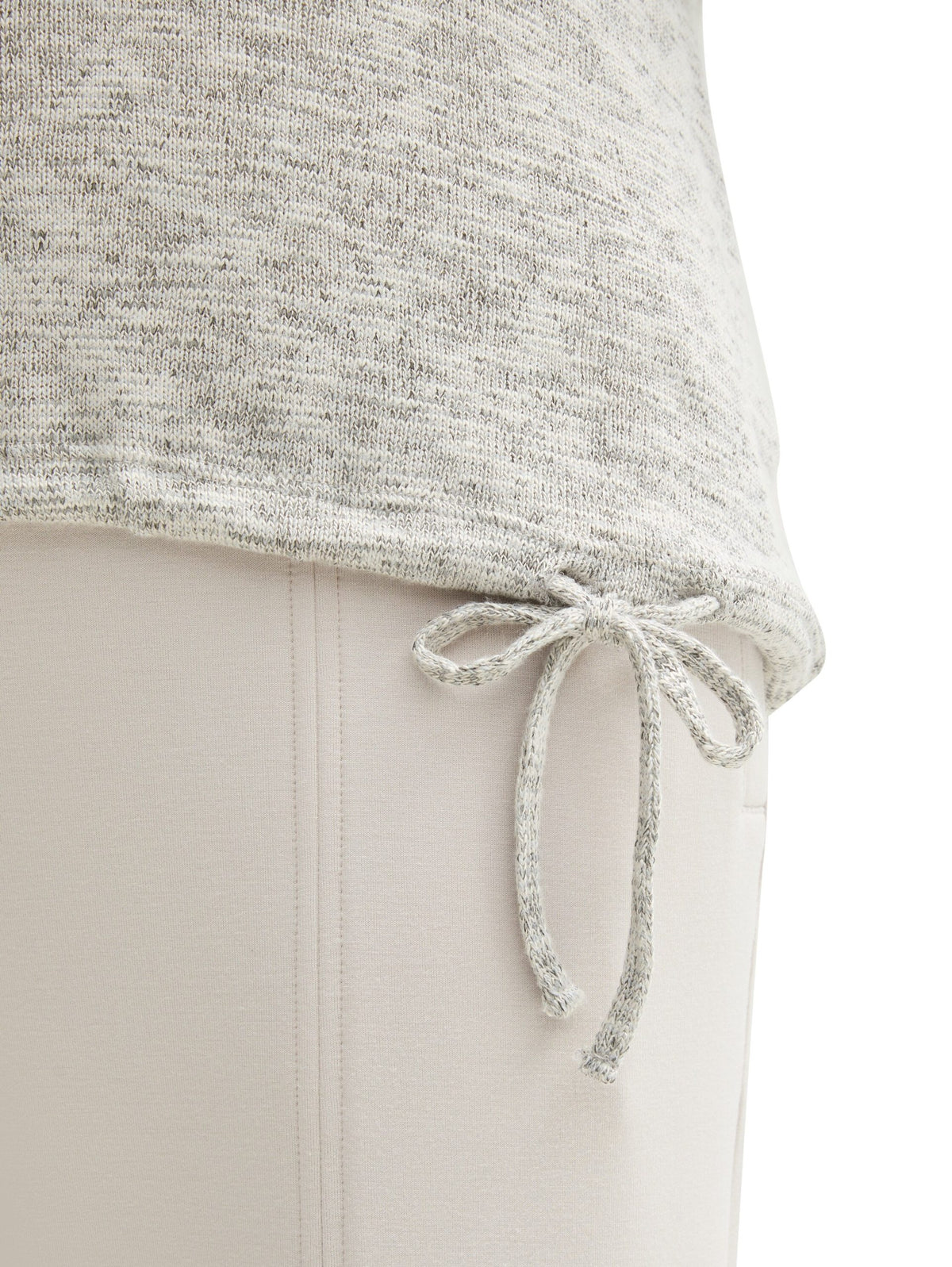 T-Shirt Moulinee Hood - White