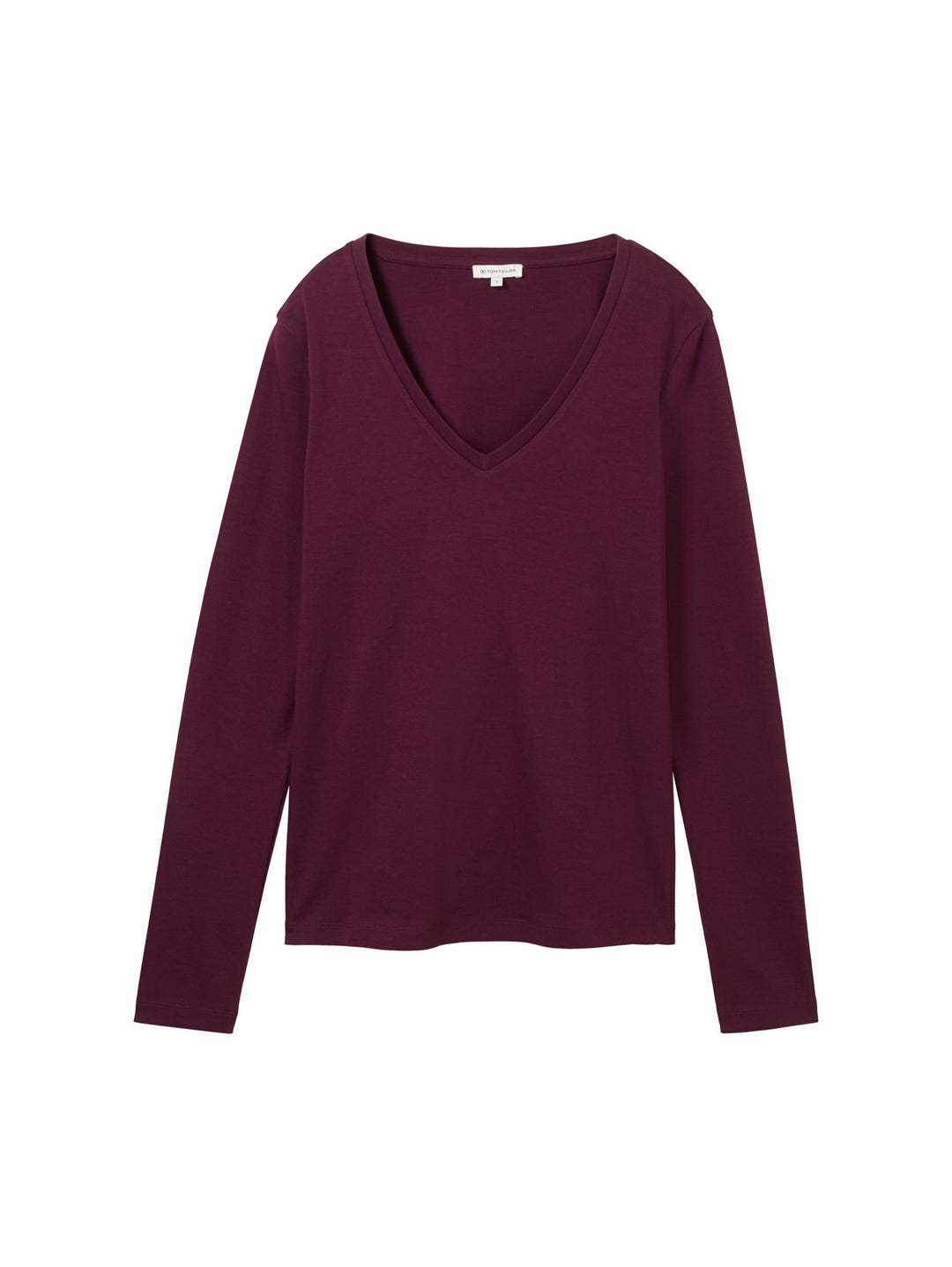 T-Shirt V-Neck Interlock - Violet