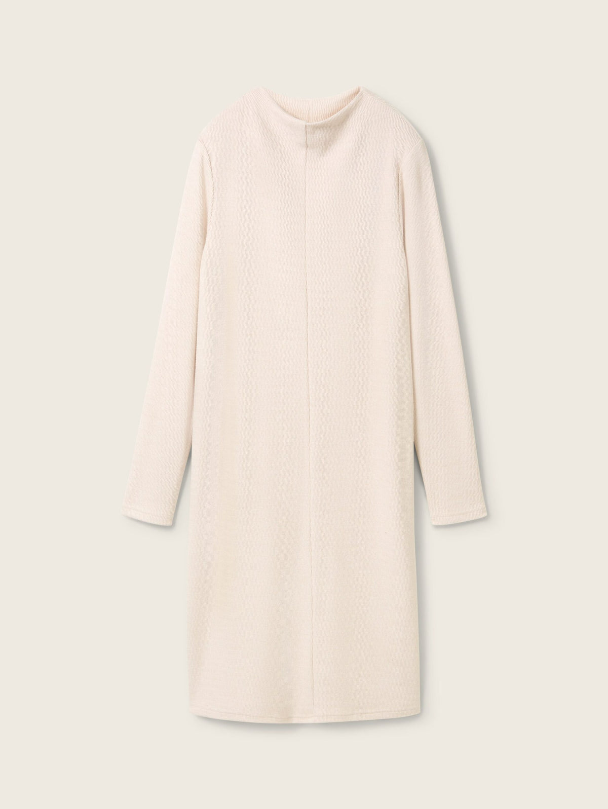 Cosy Structured Dress - Brown