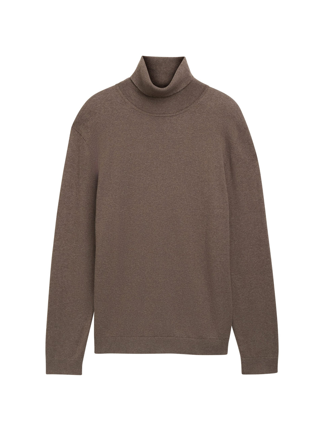 Cottoncashmere Turtleneck Knit - Brown
