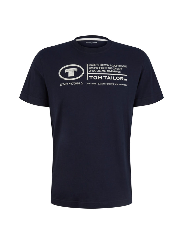 T-shirt with a print - Blue