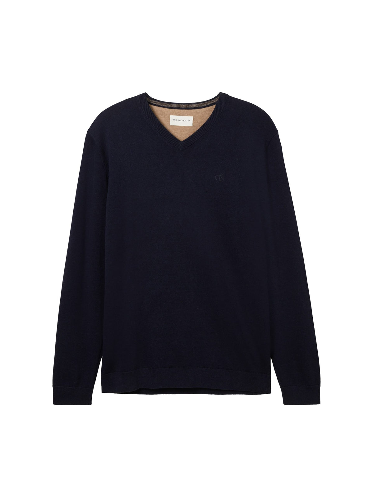 Basic V-Neck Knit - Sky Blue