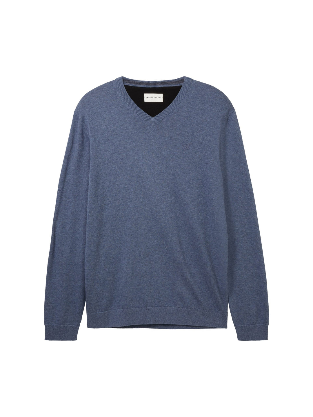 Basic V-Neck Knit - Blue