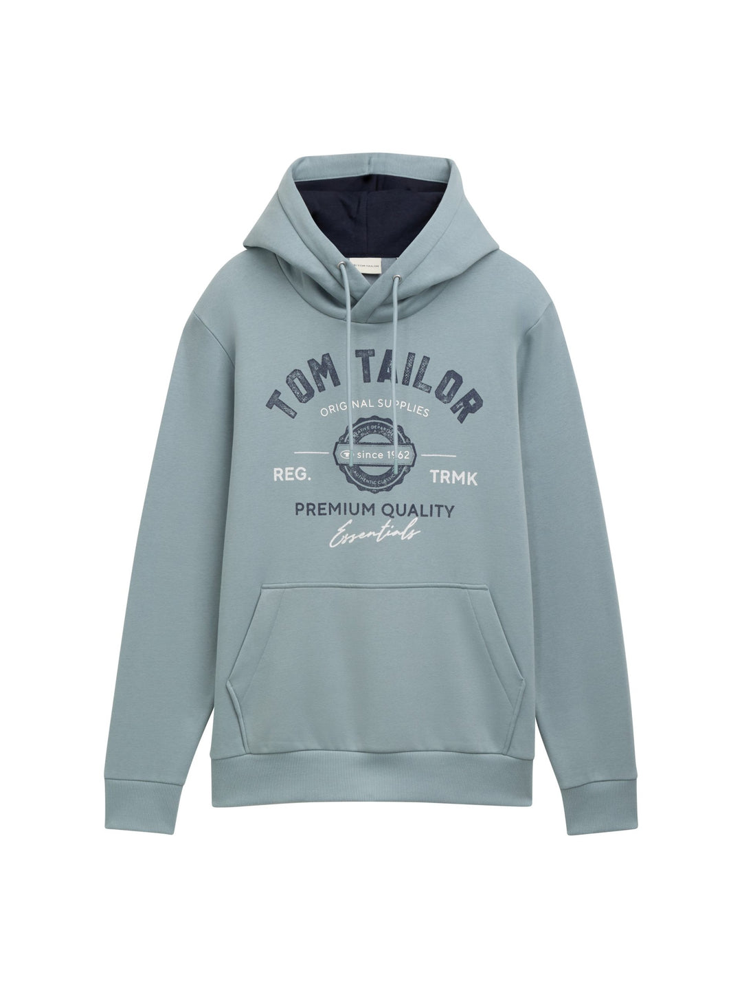 Hoodie With Print - Green
