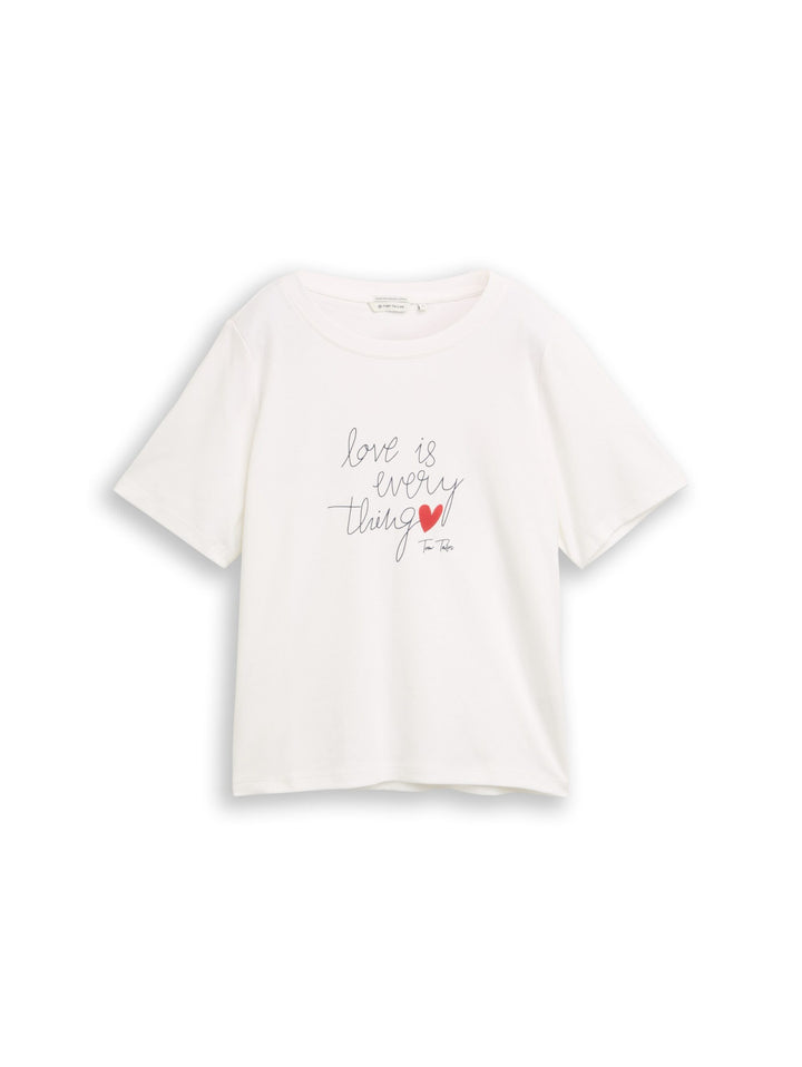 Cotton T-shirt - White