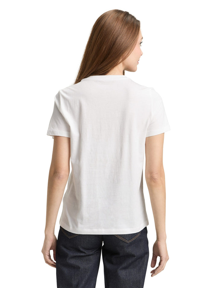 T-shirt with logo print - White