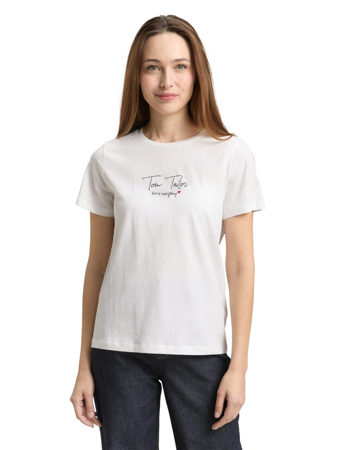 T-shirt with logo print - White