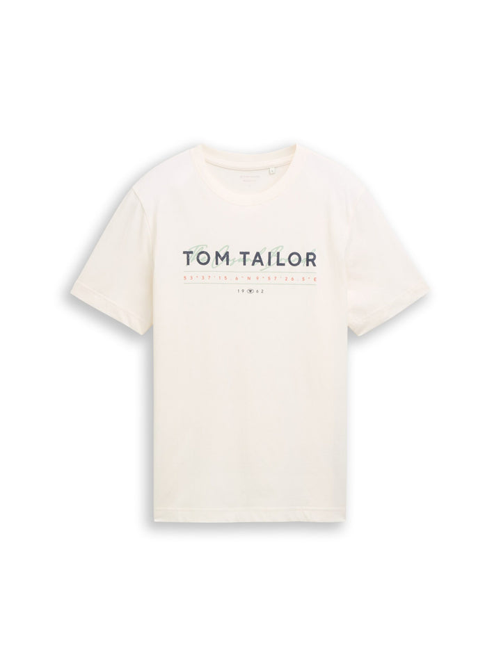 T-shirt with logo print - Brown
