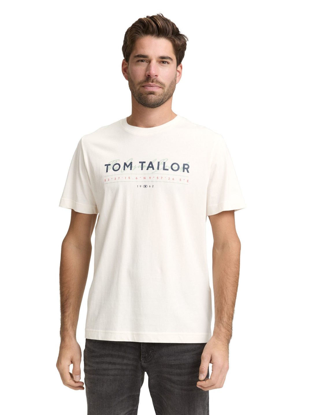 T-shirt with logo print - Brown