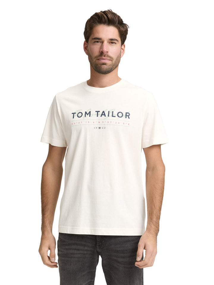 T-shirt with logo print - Brown