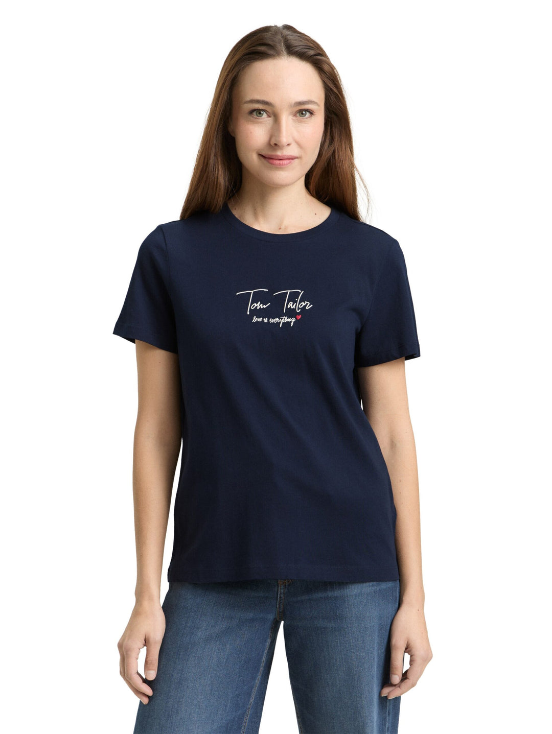 T-shirt with logo print - Blue