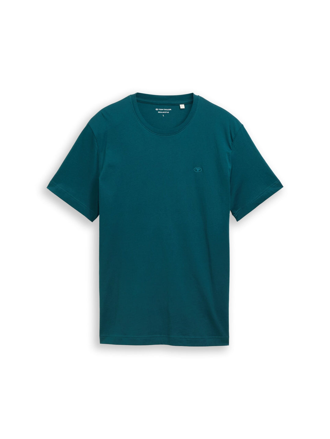 T-shirt with logo embroidery - Green