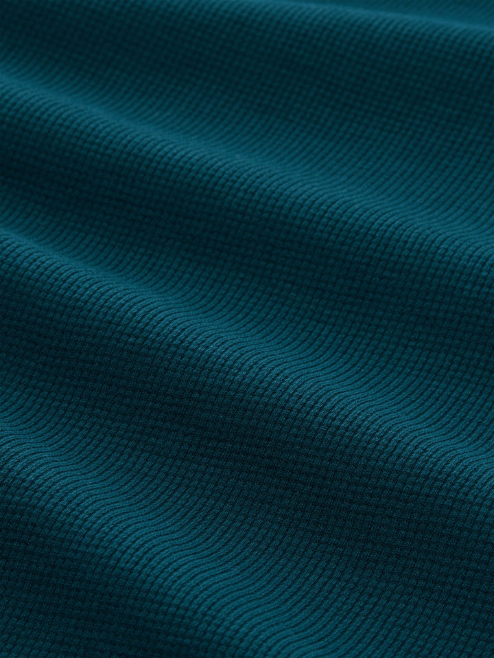 T-shirt with waffle texture - Green